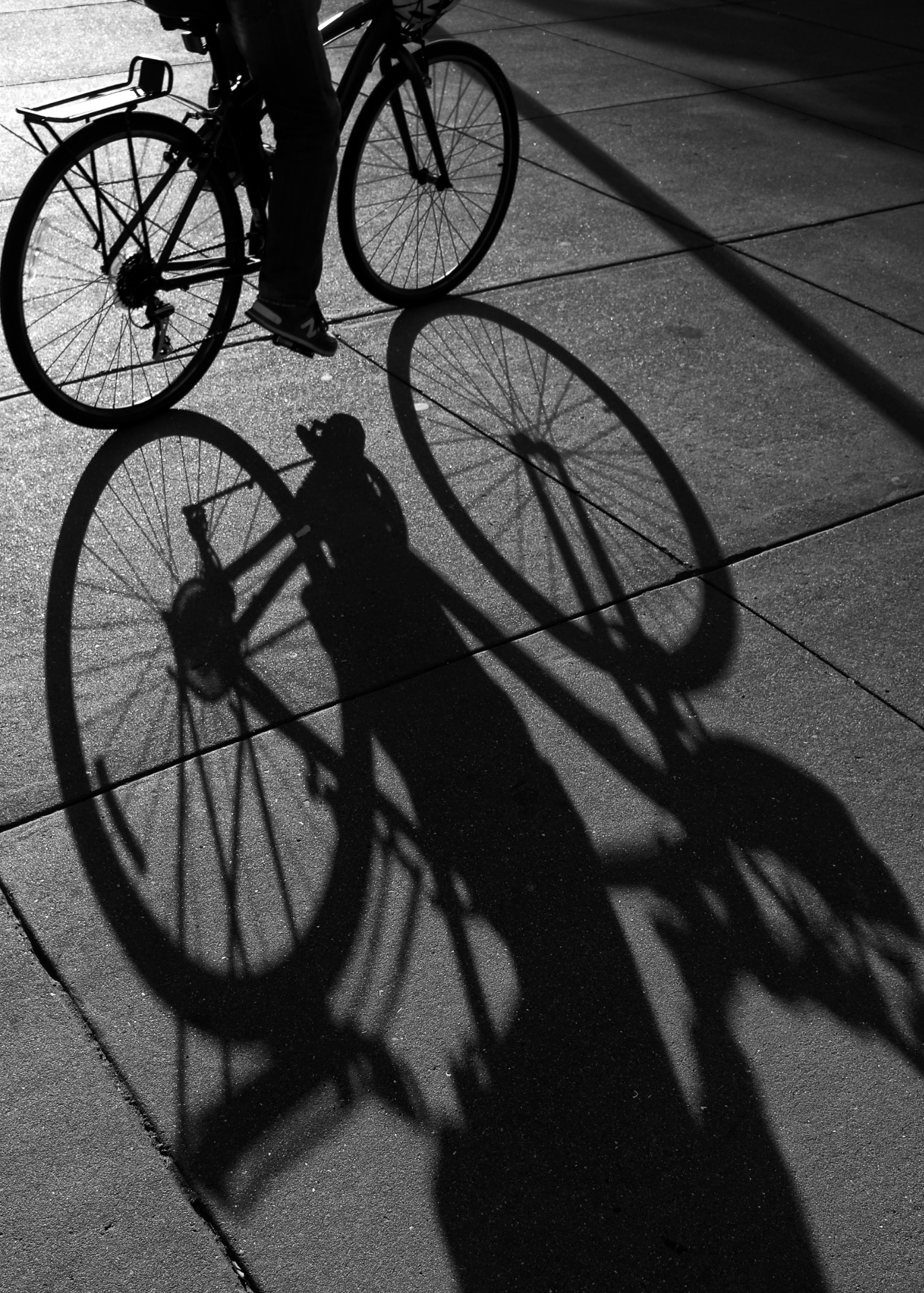 Day's End (Bike Shadow)
